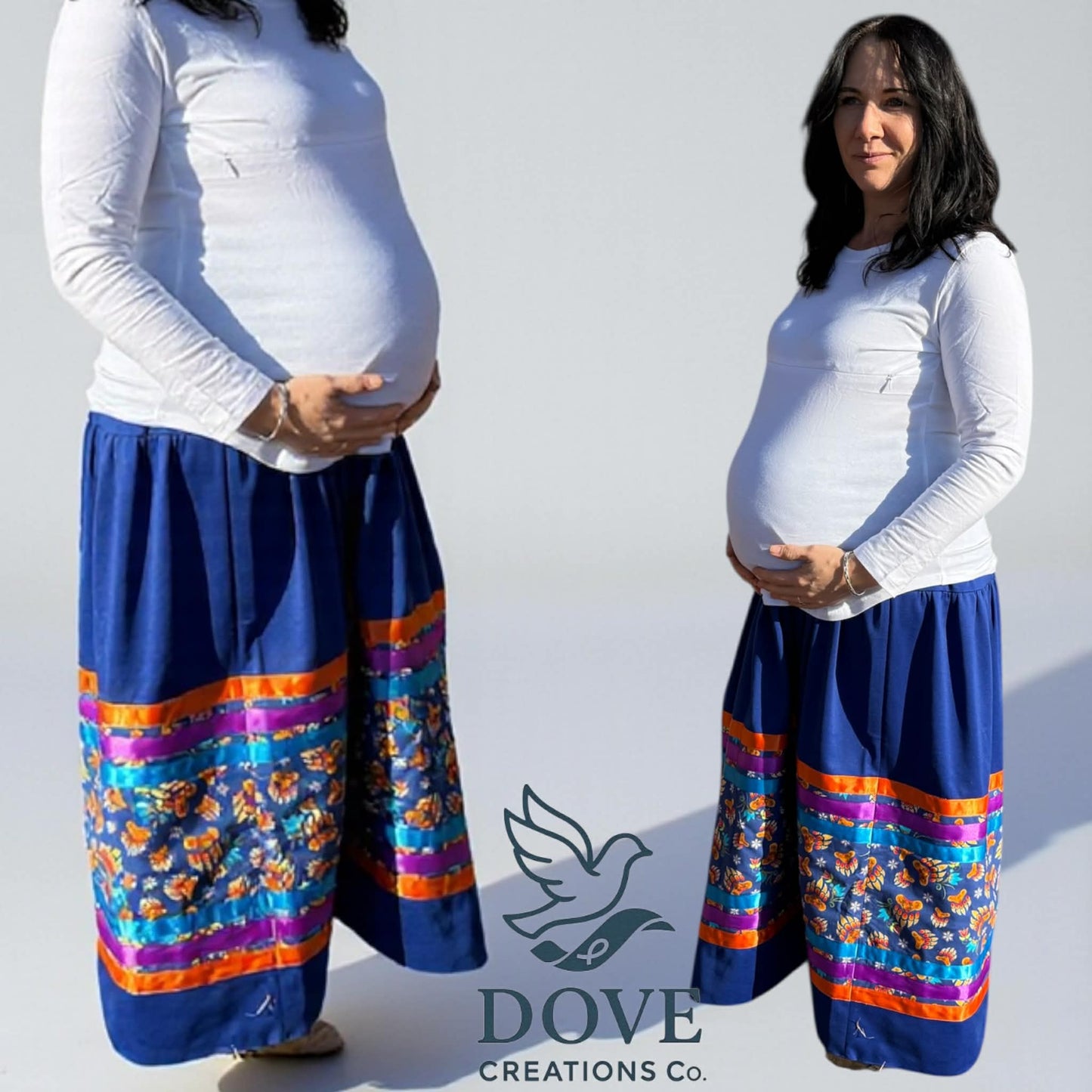 Bear Paw Maternity Ribbon Skirt