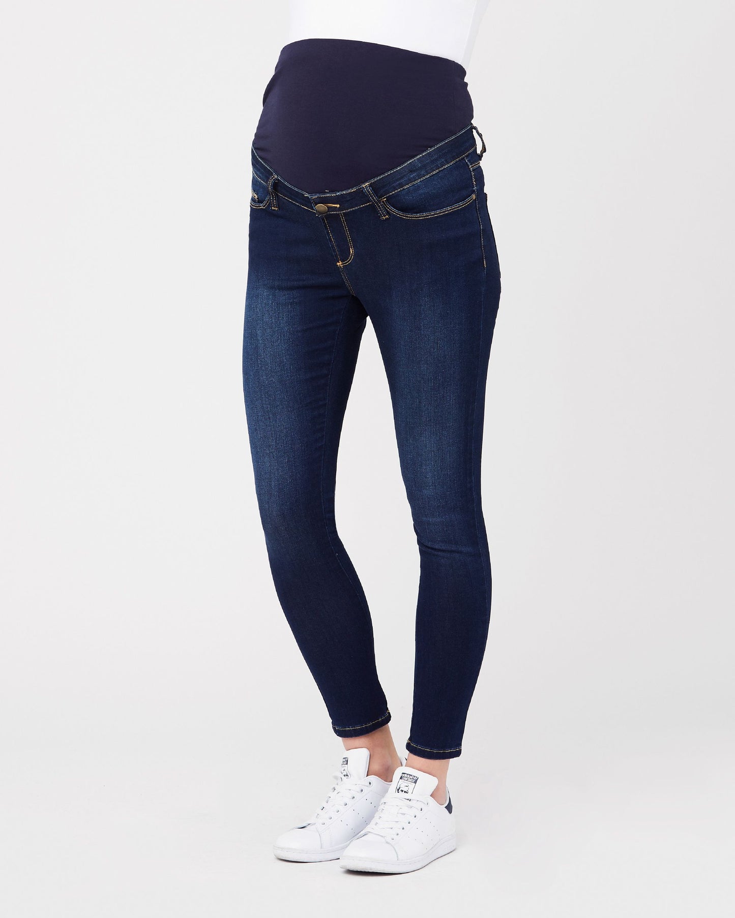 Better butter 1822 Denim Ankle Grazer Maternity Jegging