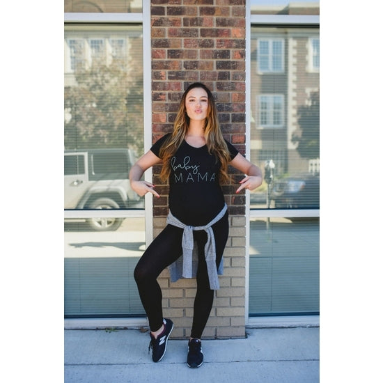 Short sleeved Baby Mama T-Shirt