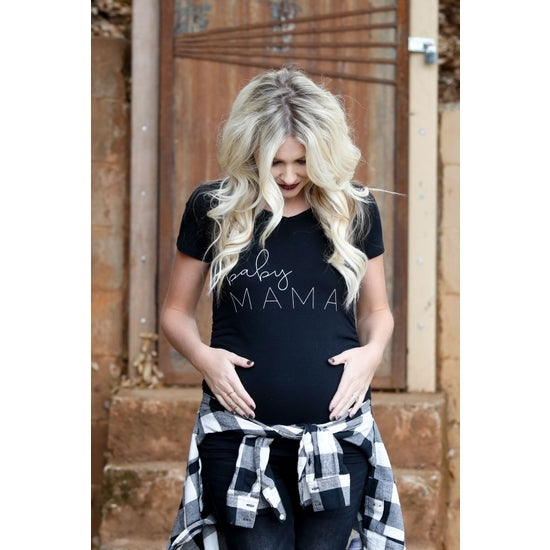 Short sleeved Baby Mama T-Shirt