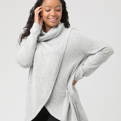 Cowl Neck Maternity Knit