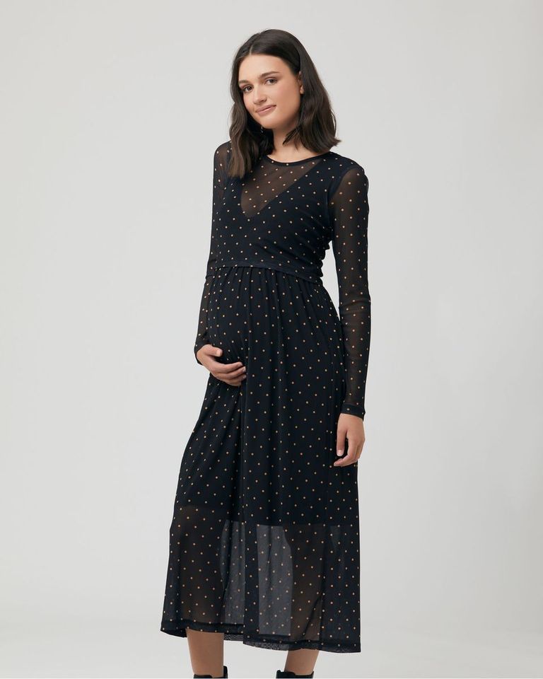 Dot Maternity Dress