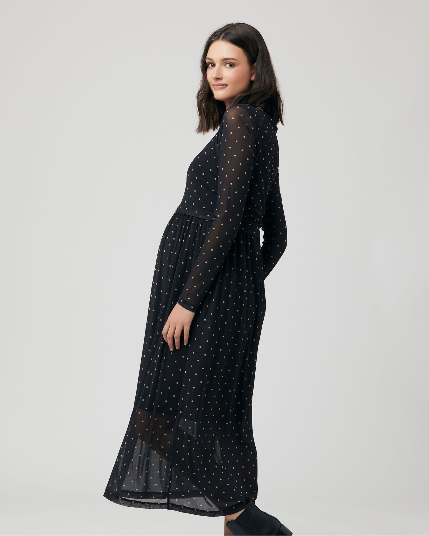 Dot Maternity Dress