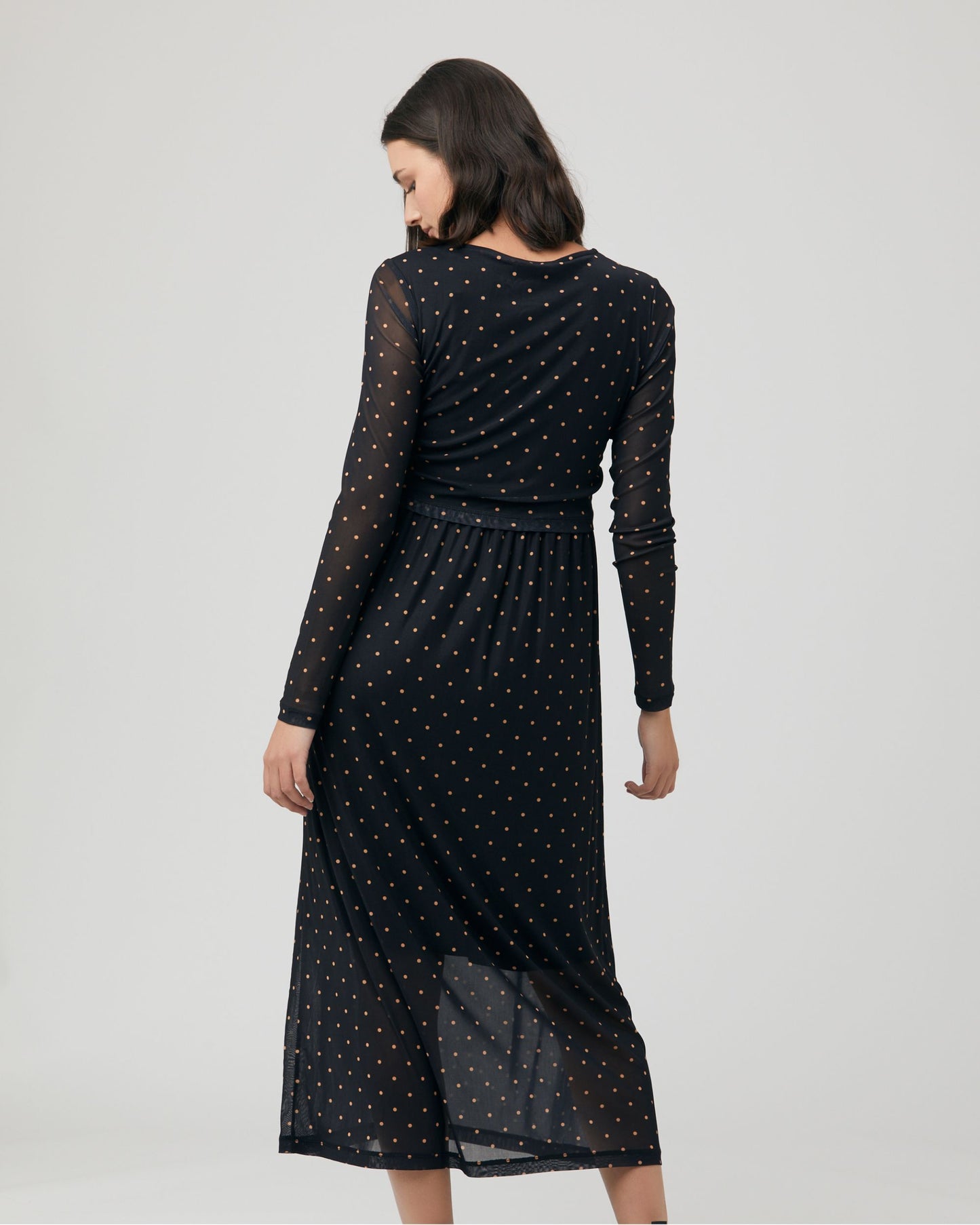 Dot Maternity Dress