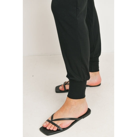 Jogger Pant With Pockets By Hello Miz