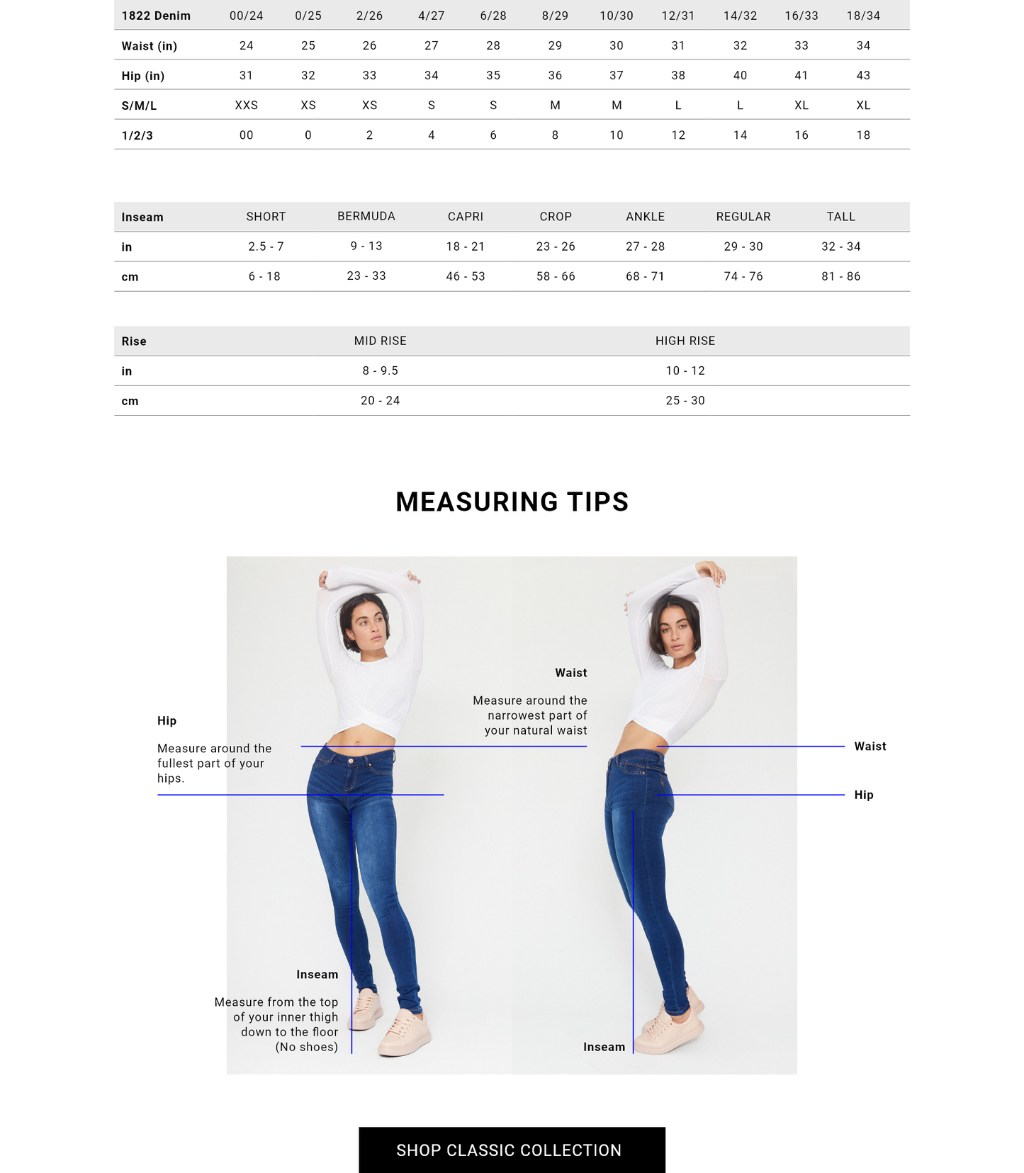 1822 Butter Denim Ankle Jean - Plus