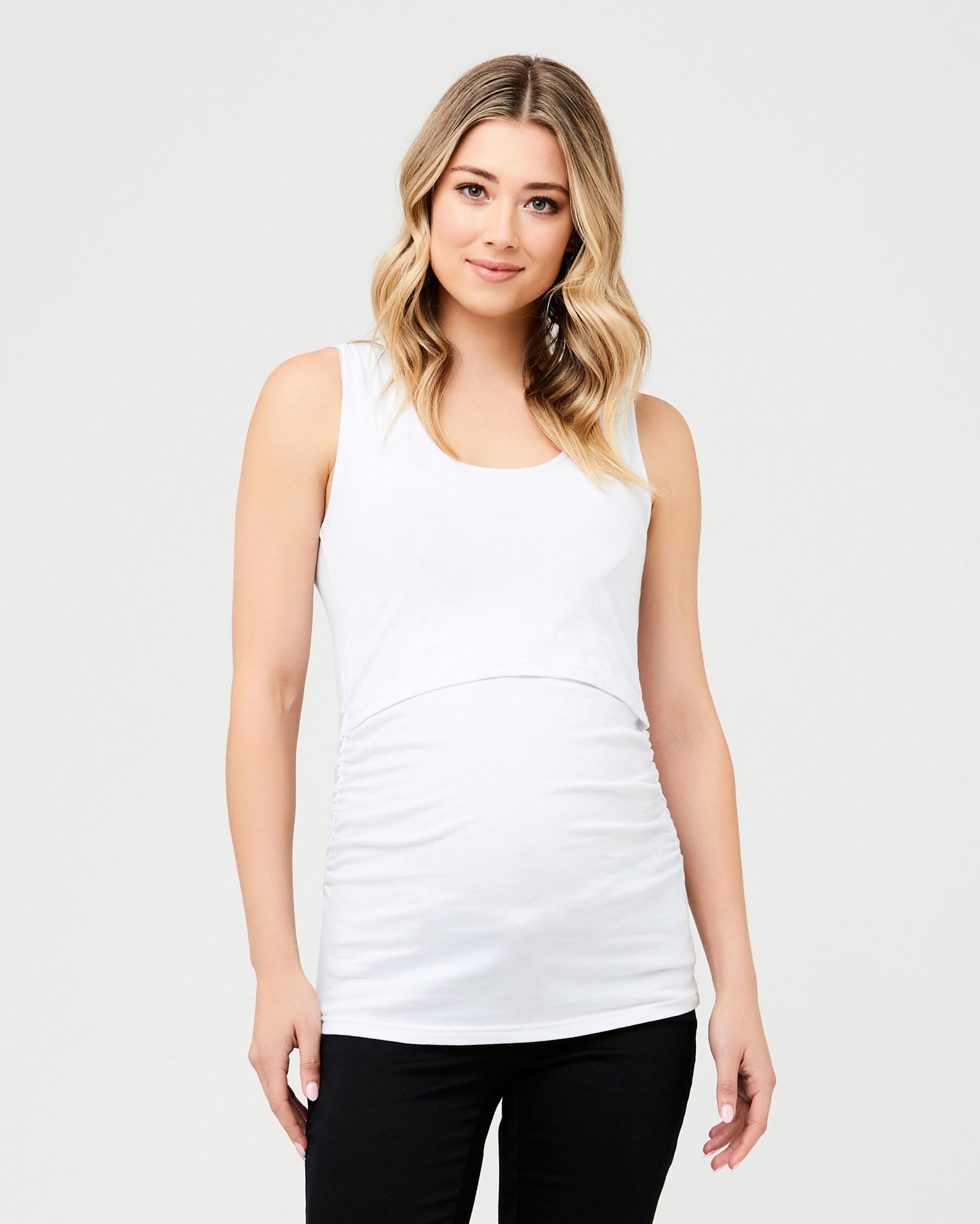 Organic Maternity/Nursing Tank (Black or White)