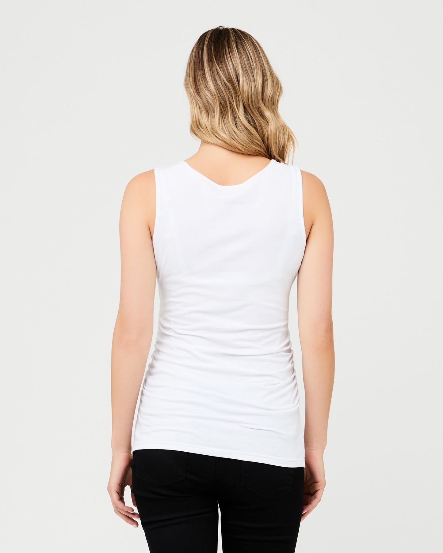 Organic Maternity/Nursing Tank (Black or White)