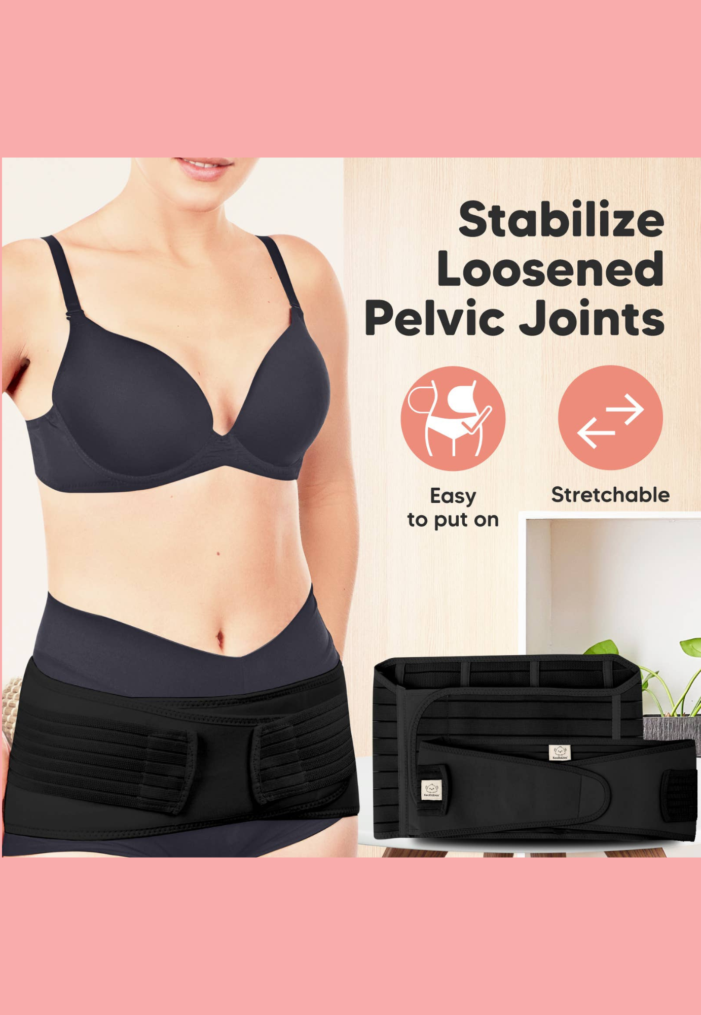 KeaBabies Revive 3 in 1 Postpartum Belt