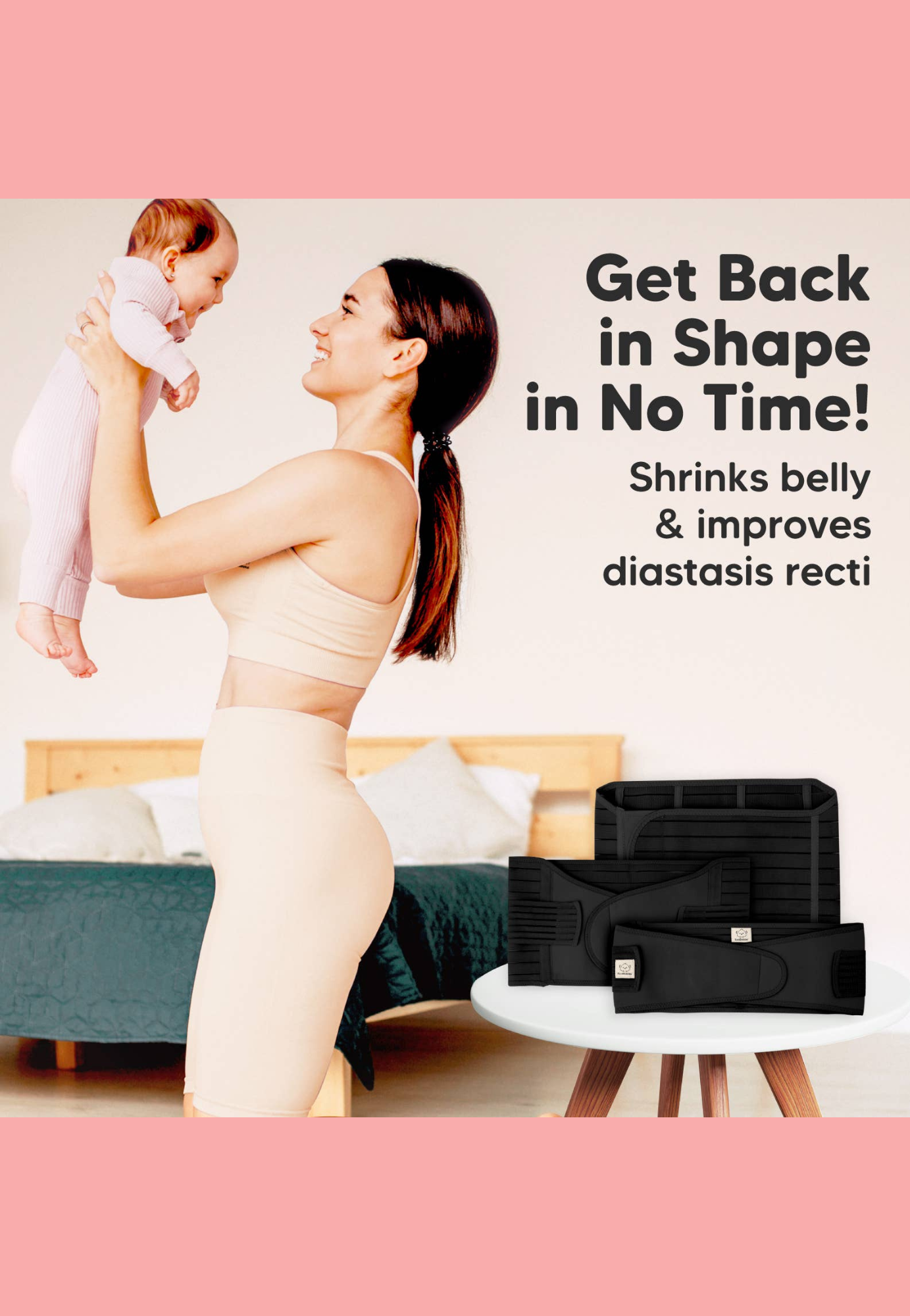 KeaBabies Revive 3 in 1 Postpartum Belt
