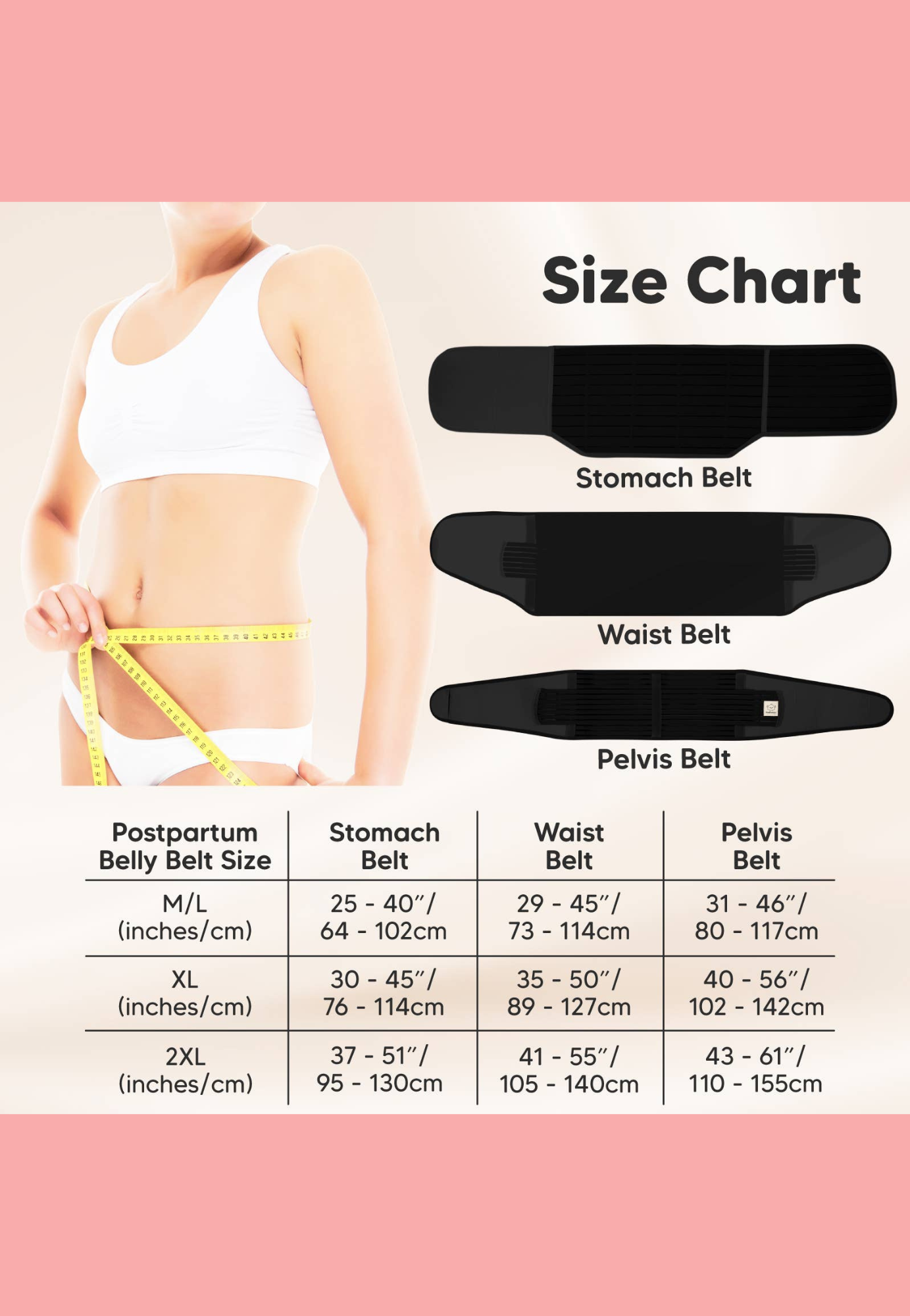 KeaBabies Revive 3 in 1 Postpartum Belt