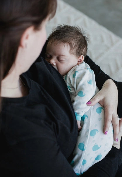 Tori Full Zip Long Sleeve Nursing Top