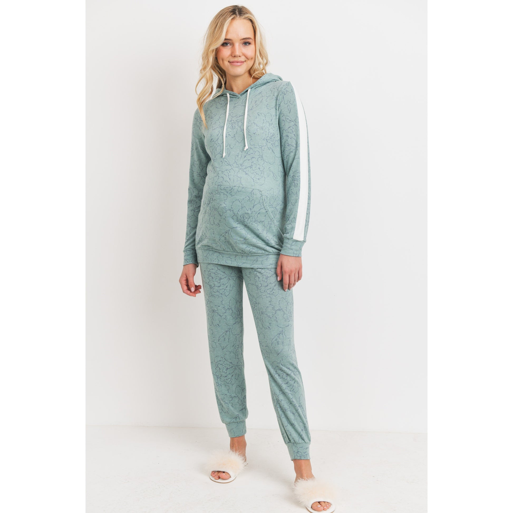French Terry Maternity Sweatpants – bumpmaternityboutique