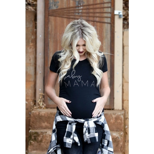 Short sleeved Baby Mama T-Shirt