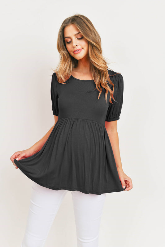Black Empire Maternity Top