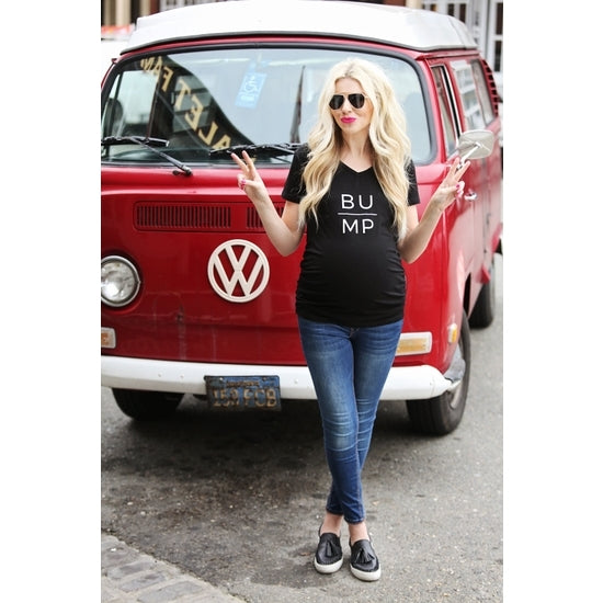 Short Sleeved BUMP Maternity T-shirt – bumpmaternityboutique