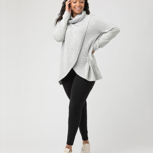 Cowl Neck Maternity Knit