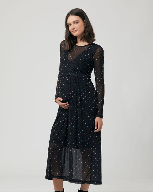 Dot Maternity Dress