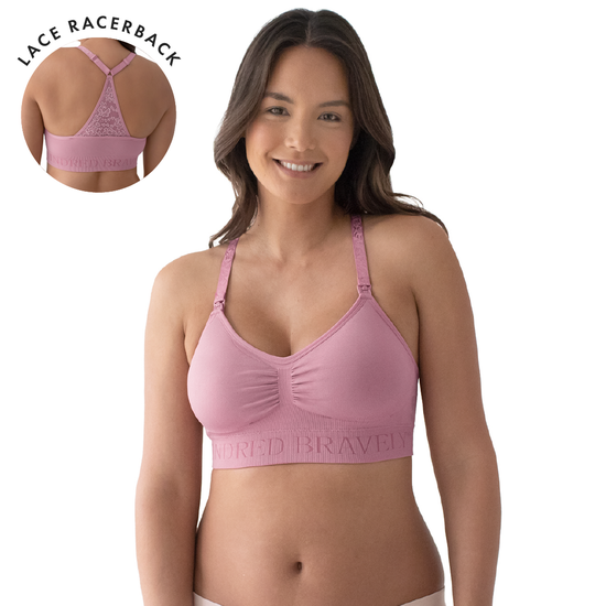 Lace Racerback Nursing Bra