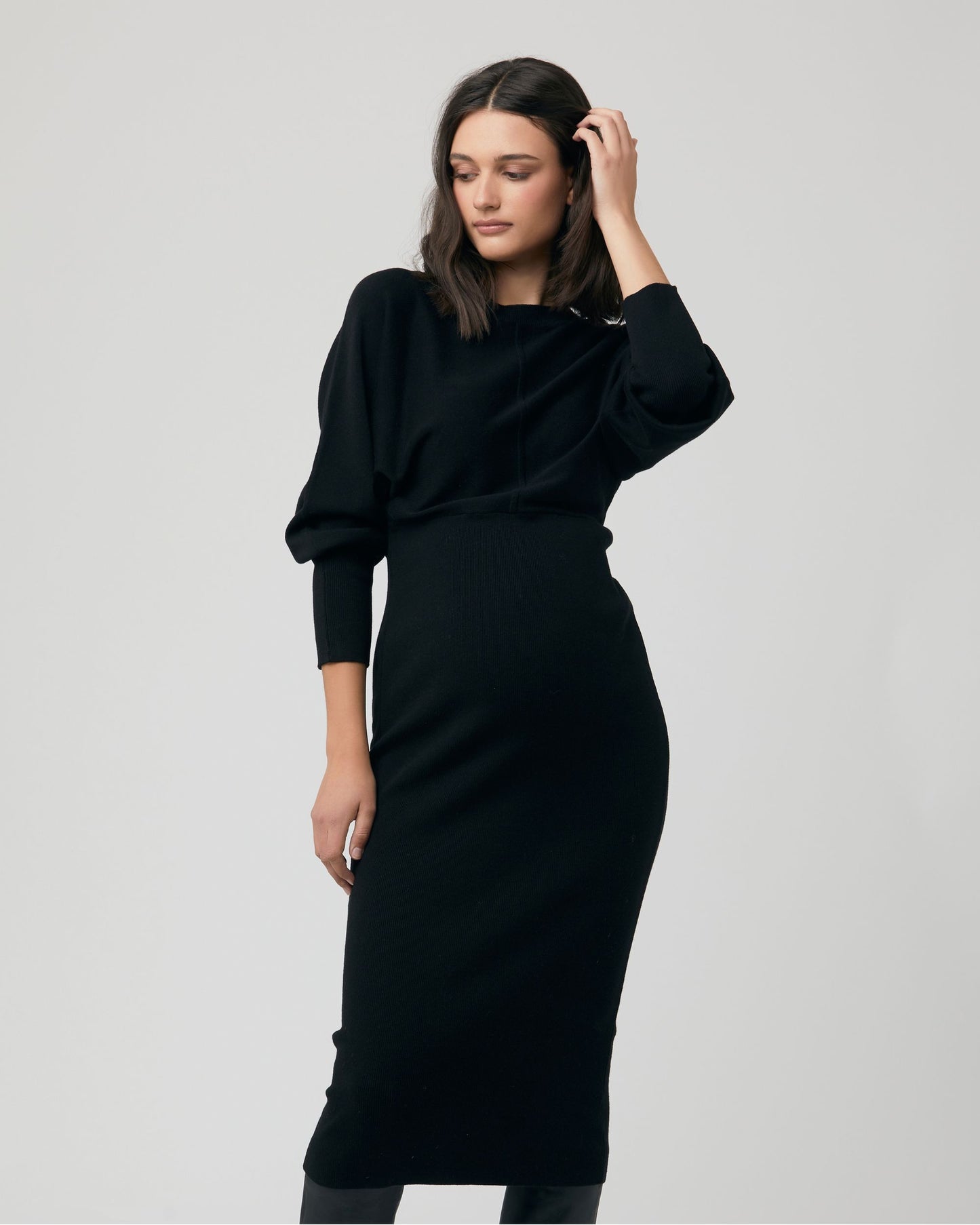 Knit Maternity Dress